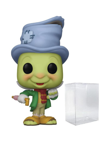 Figura de Vinilo Pop! Grillo Jiminy Funko 9,53 cm Disney
