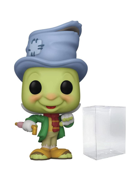 Figura de Vinilo Pop! Grillo Jiminy Funko 9,53 cm Disney