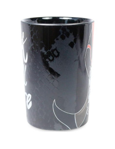 Taza Jafar Disney 12 oz Cerámica Negra Aladino 2