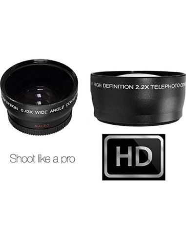 Kit de Lentes Telefoto y Gran Angular Pro Ser 40.5mm