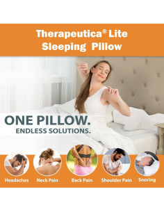 Almohada Ortopédica Therapeutica Promedio para Dolor de Cuello 2