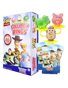 Anillos Lollipop Toy Story Imaginings 3 Paquete de 18