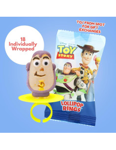 Anillos Lollipop Toy Story Imaginings 3 Paquete de 18 2