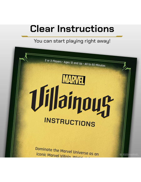 Juego de Mesa Ravensburger Marvel Villainous Ambiciones Torcidas Juego de Mesa Ravensburger Marvel Villainous Ambiciones Torcidas