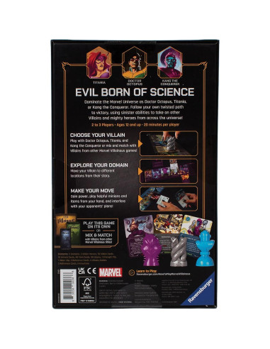 Juego de Mesa Ravensburger Marvel Villainous Ambiciones Torcidas