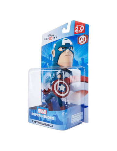 Figura Capitán América Disney Infinity 2.0 Marvel 4.73 cm