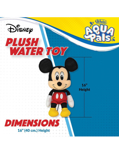 Juguete de Agua de Peluche Wahu Mickey Mouse 40 cm
