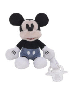 Peluche Sujetador de Chupete Mickey Mouse Disney 17,78 cm