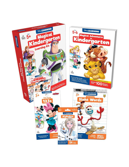 Kit de Aprendizaje Mágico Disney Learning 4 Productos 3+