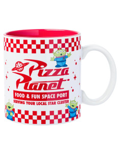 Taza Cerámica Silver Buffalo Toy Story Pizza Planet 591ml