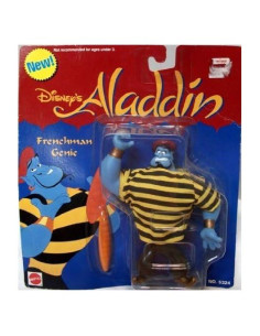 Figura de Acción Genio Francés Aladdin Disney 19x13cm