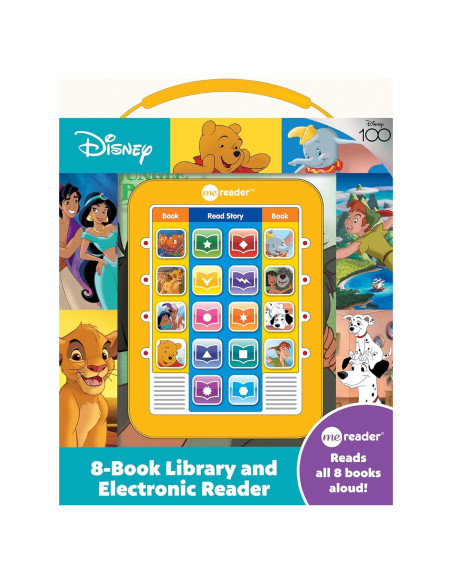 Disney Classic - Lion King, Finding Nemo, Aladdin and more! - Me Reader Electronic Reader and 8 Sound Book Library - PI Kids
