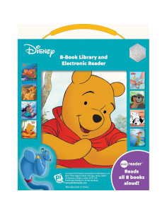 Disney Classic - Lion King, Finding Nemo, Aladdin and more! - Me Reader Electronic Reader and 8 Sound Book Library - PI Kids 2