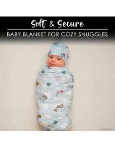 Manta de Envolver Milk Snob Toy Story 88,9x88,9 cm Suave 2