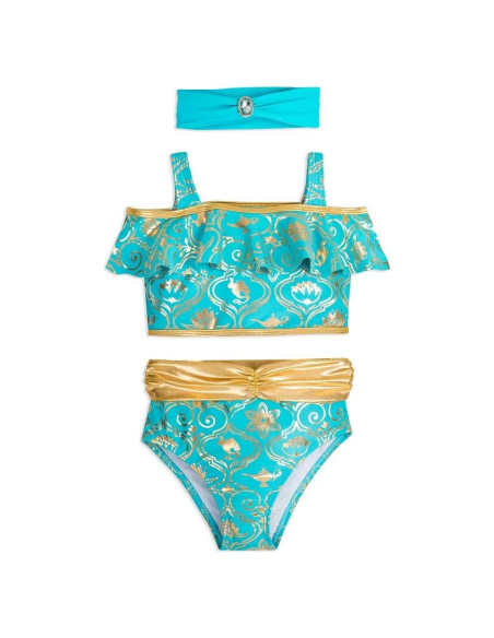 Traje de Baño Deluxe Disney Jasmine 2T Multicolor