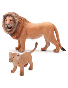 Figuras de Acción León Gemini&Genius 2 Pcs 13.97 cm