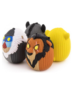 Figuras de Vinilo El Rey León 4-Pack Hechas a Mano