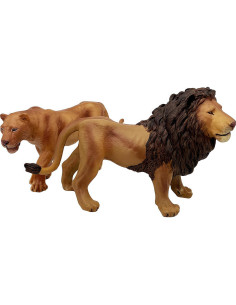 Figuras de Acción de León Gemini&Genius 13,97 cm Realistas 2