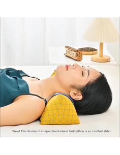 Almohada de Trigo Sarraceno ZHIWEIKJ Redonda 0.72 kg 2