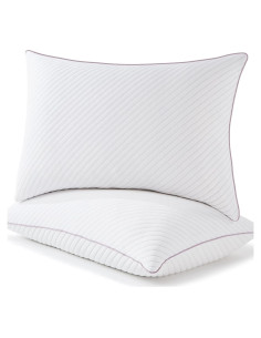 Juego de 2 almohadas Queen Olaftin espuma viscoelástica refrigerante