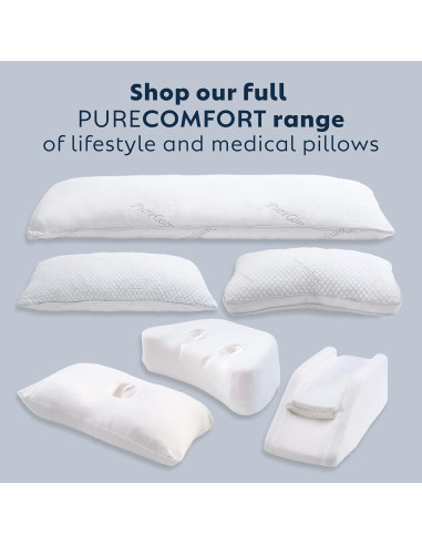 Almohada Ajustable PureComfort con Agujero para Oreja 76 cm