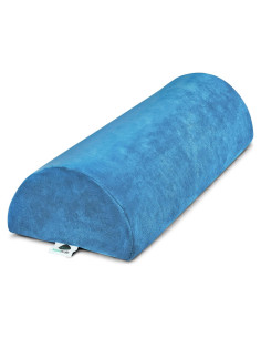 Almohada Lumbar AllSett Health Media Luna 52x20 cm Azul