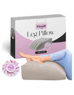 Cojín inflable para piernas FlennB 30x22 cm gris