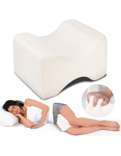 Almohada para Rodilla UNDERRATOR Espuma Viscoelástica Blanca 2