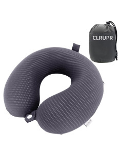 Almohada de Cuello CLRUPR Gris 100% Espuma de Memoria