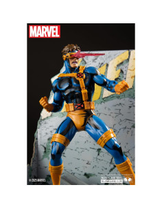 McFarlane Toys X-Men Cíclope Coleccionable 1:10 con Escena 2