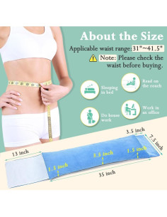 Almohada Lumbar KAVIL Ajustable para Alivio de Espalda 2