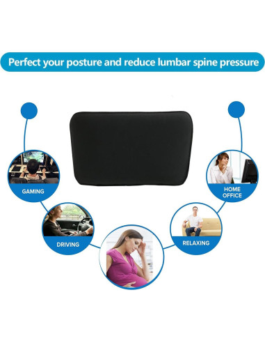 Almohada de Soporte Lumbar Big Hippo - Espuma con Memoria