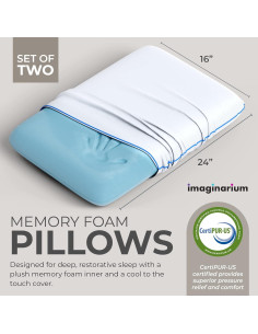 Juego de 2 Almohadas Enfriadoras Imaginarium 24x16 cm 2