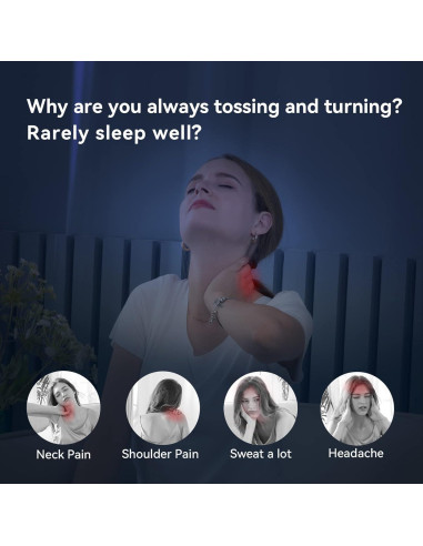 Almohada Contorneada Hcore Espuma Viscoelástica Queen