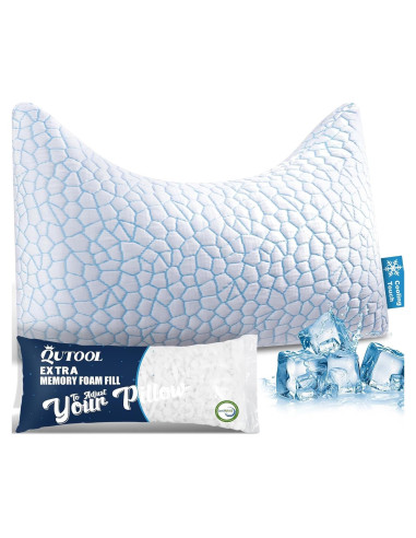 Almohada Lateral Refrigerante QUTOOL Reina Ajustable