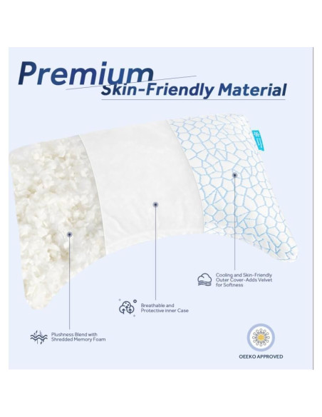 Almohada Lateral Refrigerante QUTOOL Reina Ajustable