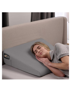 Almohada Cuña Ergonómica Gorilla Grip 61x19cm Gris