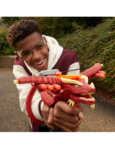 Ballesta Nerf Dungeons & Dragons Themberchaud con 6 Dardos