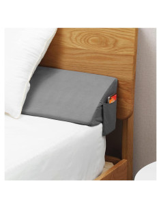 Almohada Cuña Vekkia Reina 60x25x15 cm Gris con Bolsillos