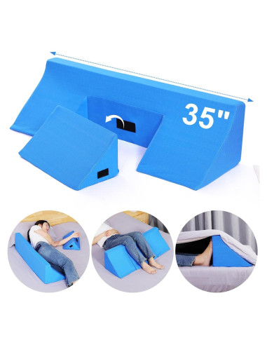 Almohada de Cuña Lateral Fanwer 88,9 cm Espuma Viscoelástica