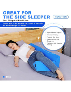 Almohada de Cuña Lateral Fanwer 88,9 cm Espuma Viscoelástica 2