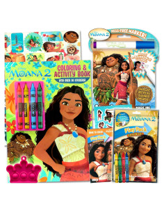 Conjunto de Actividades y Colorear Disney Moana 2 Bendon