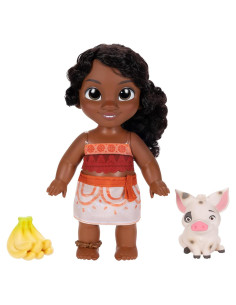 Muñeca Disney Moana 2 Simea con Pua 27,94 cm - Set de Juego