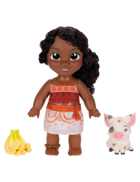 Muñeca Disney Moana 2 Simea con Pua 27,94 cm - Set de Juego