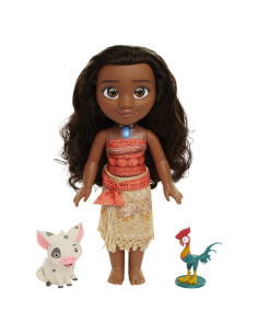 Muñeca Moana Aventura Cantante 35.56 cm con Amigos