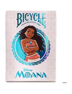 Baraja de Jugar Moana Disney - Bicycle - 84.8g - 9.2x6.5cm 2