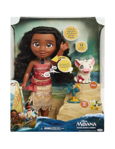 Muñeca Moana Aventura Cantante 35.56 cm con Amigos 2