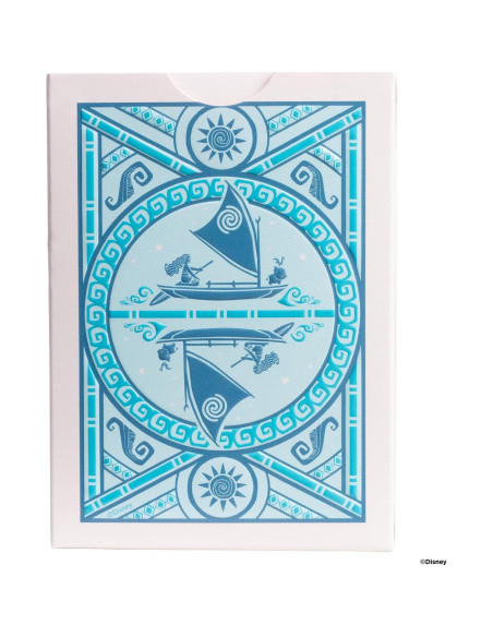 Baraja de Jugar Moana Disney - Bicycle - 84.8g - 9.2x6.5cm