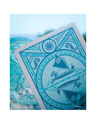 Baraja de Jugar Moana Disney - Bicycle - 84.8g - 9.2x6.5cm