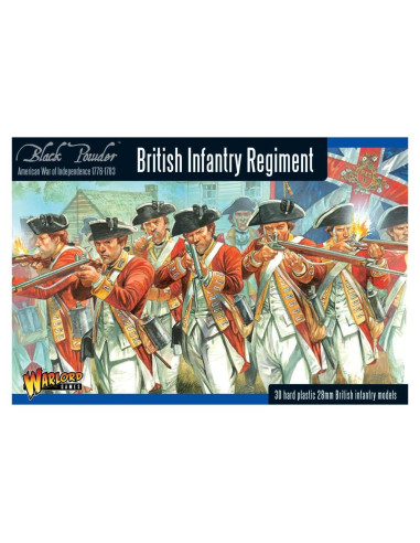 Kit de Modelo Regimiento de Infantería Británica 1:56 Warlord